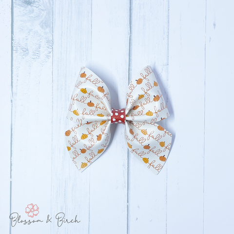 Fall Amelia Bow