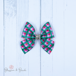 Pretty Plaid Amelia Bow