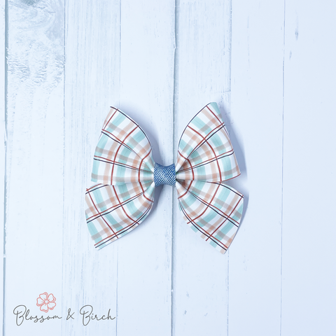 Harvest Plaid Amelia Bow