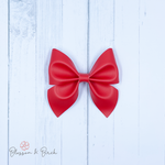 Red Amelia Bow