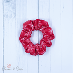 Red Snowflakes Scrunchie