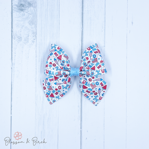 All Things Red, White & Blue Amelia Bow