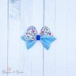 All Things Red, White & Blue Magnolia Bow