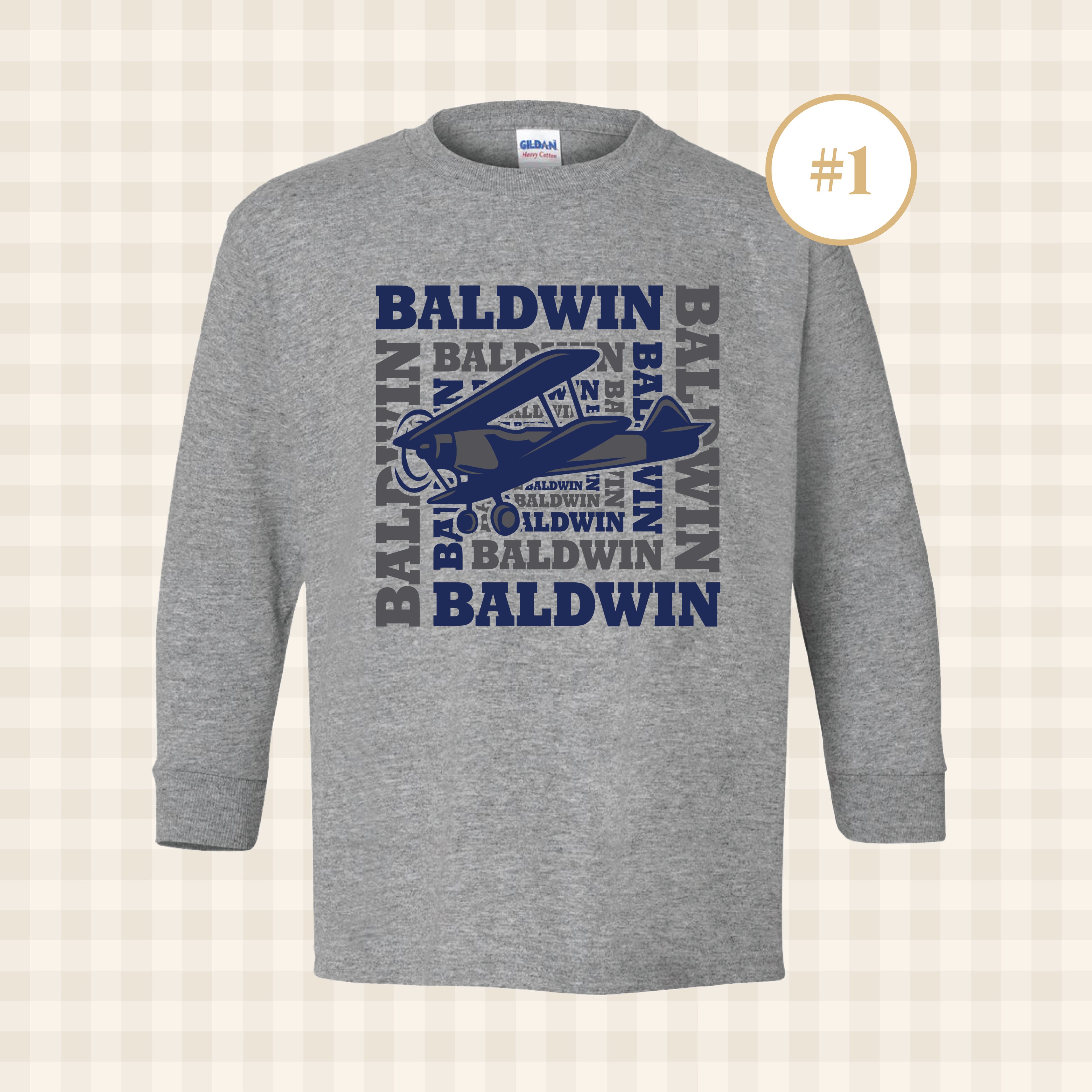 Baldwin Long Sleeve T-Shirt