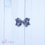 Burst on Black Blossom Bow