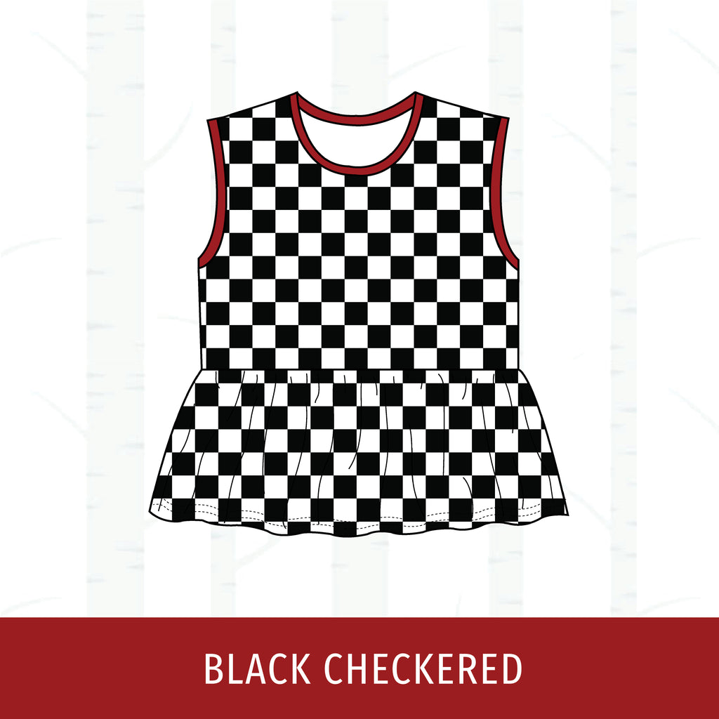 Canton Tigers Peplum Tank