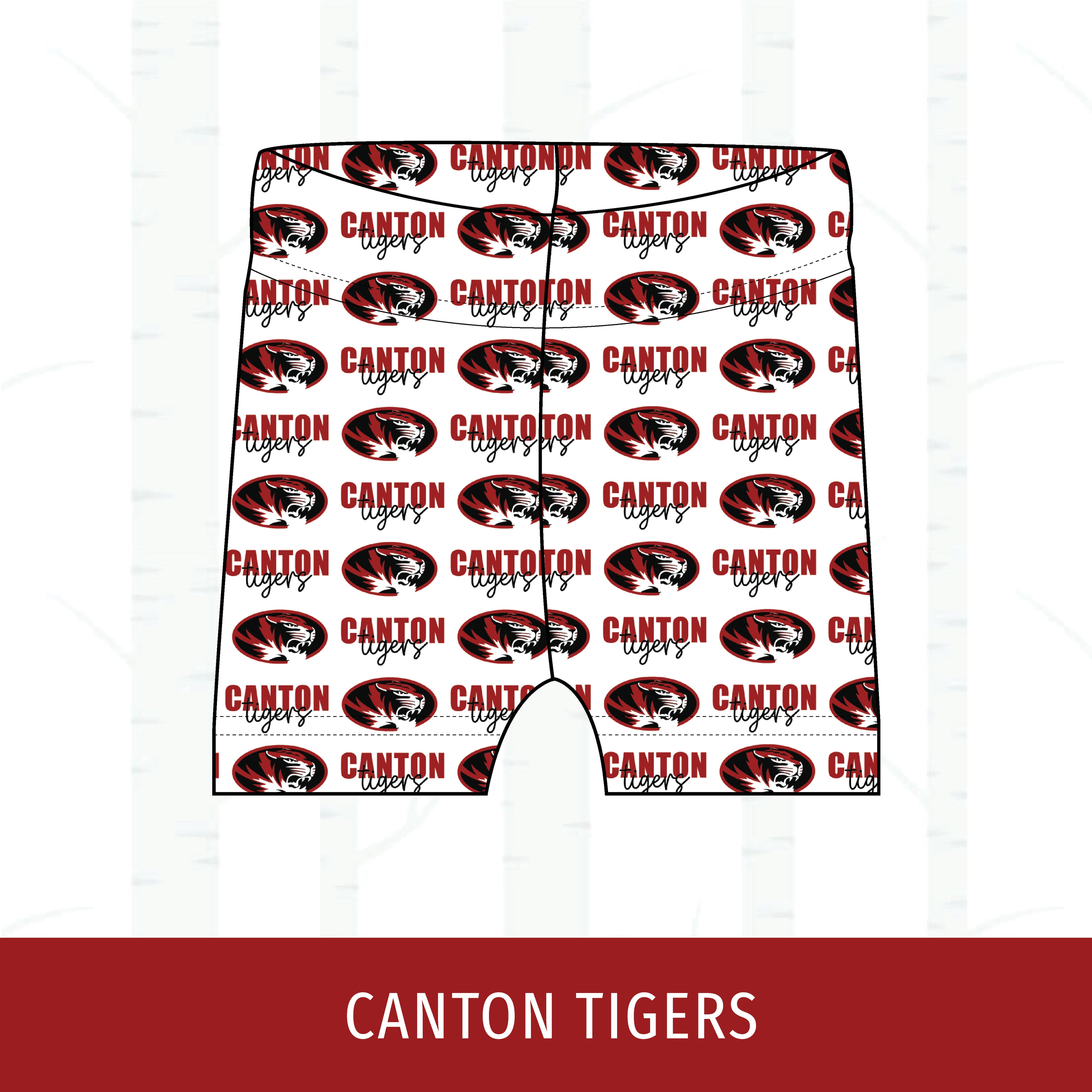 Canton Tigers Two-Tone Bikers