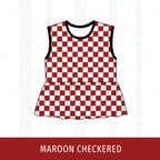 Canton Tigers Peplum Tank