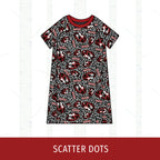 Canton Tigers Short Sleeve Raglan Dress