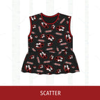 Canton Tigers Peplum Tank