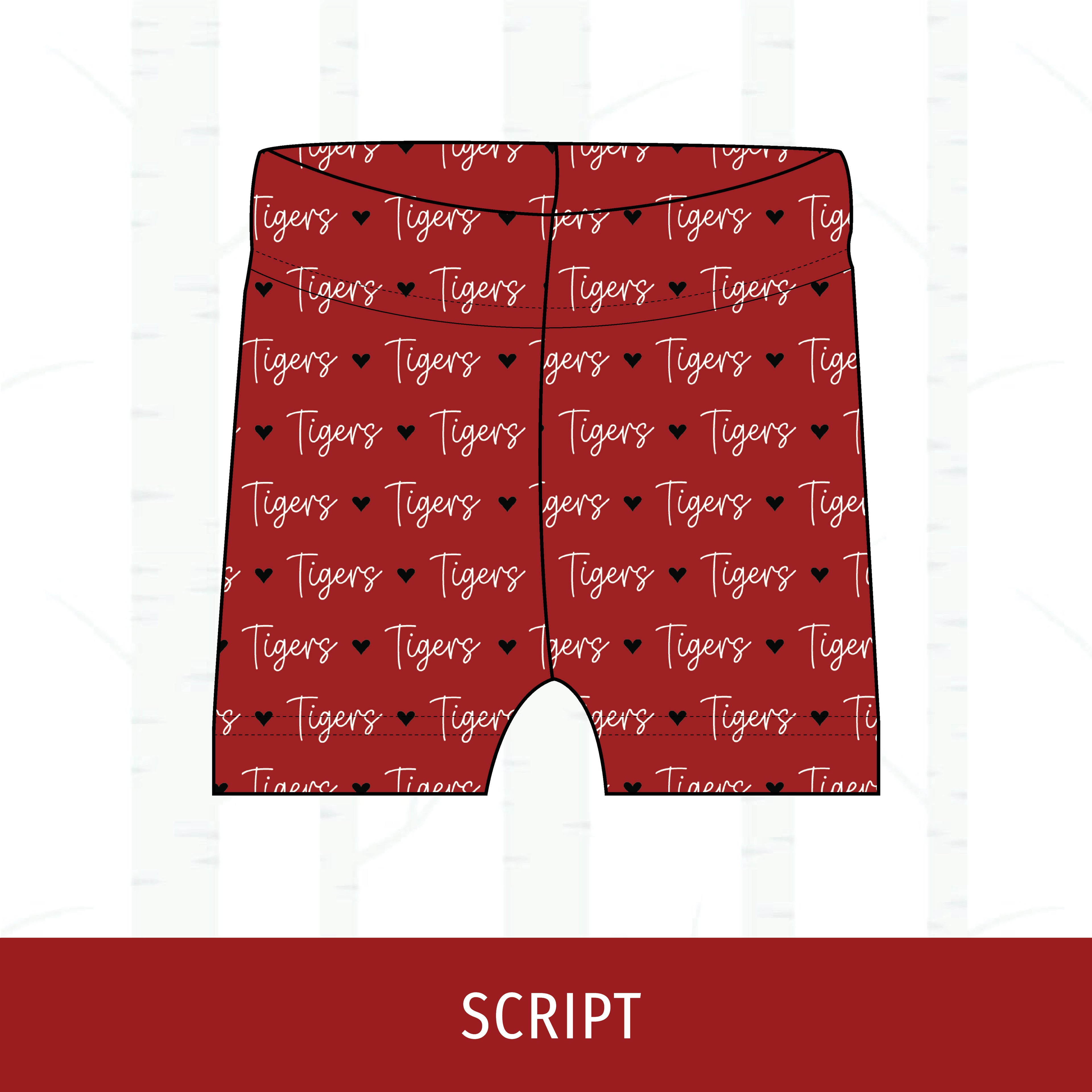 Canton Tigers Two-Tone Bikers