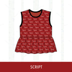 Canton Tigers Peplum Tank