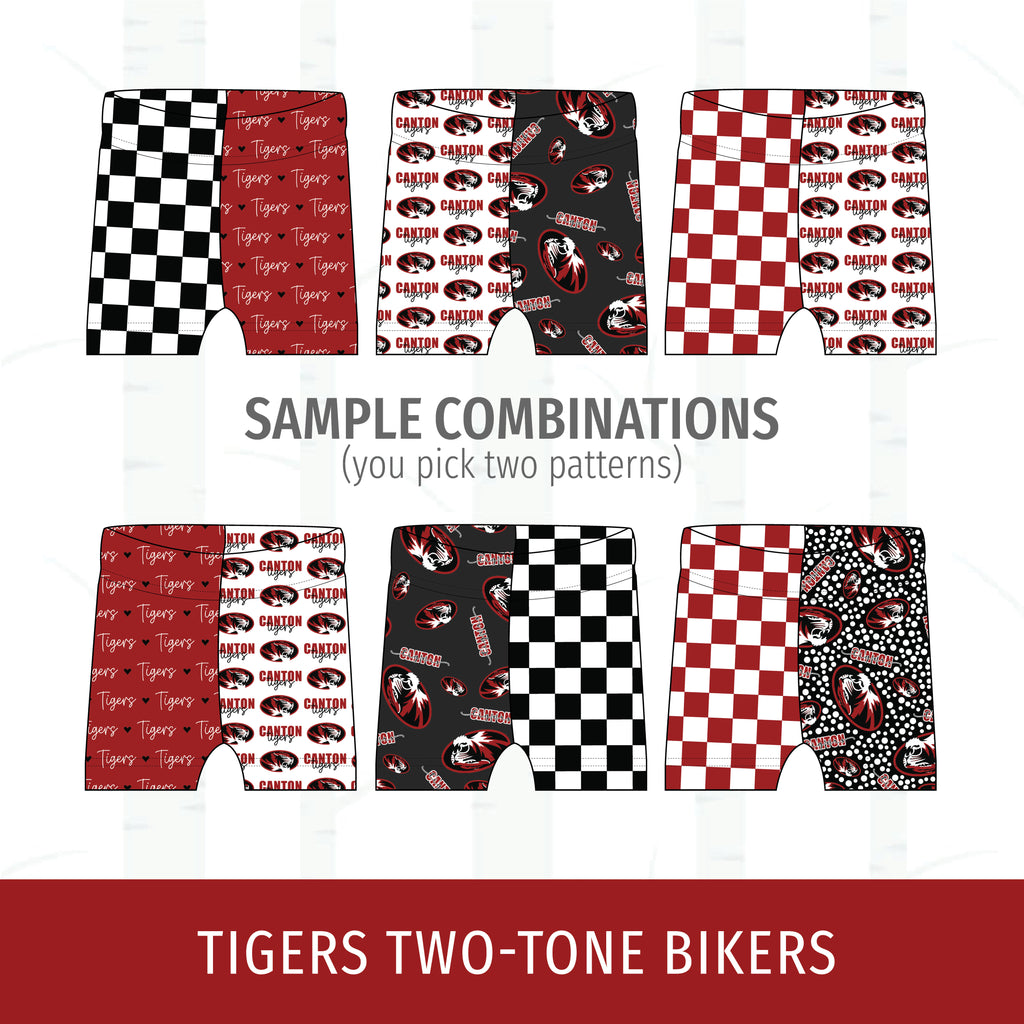 Canton Tigers Two-Tone Bikers