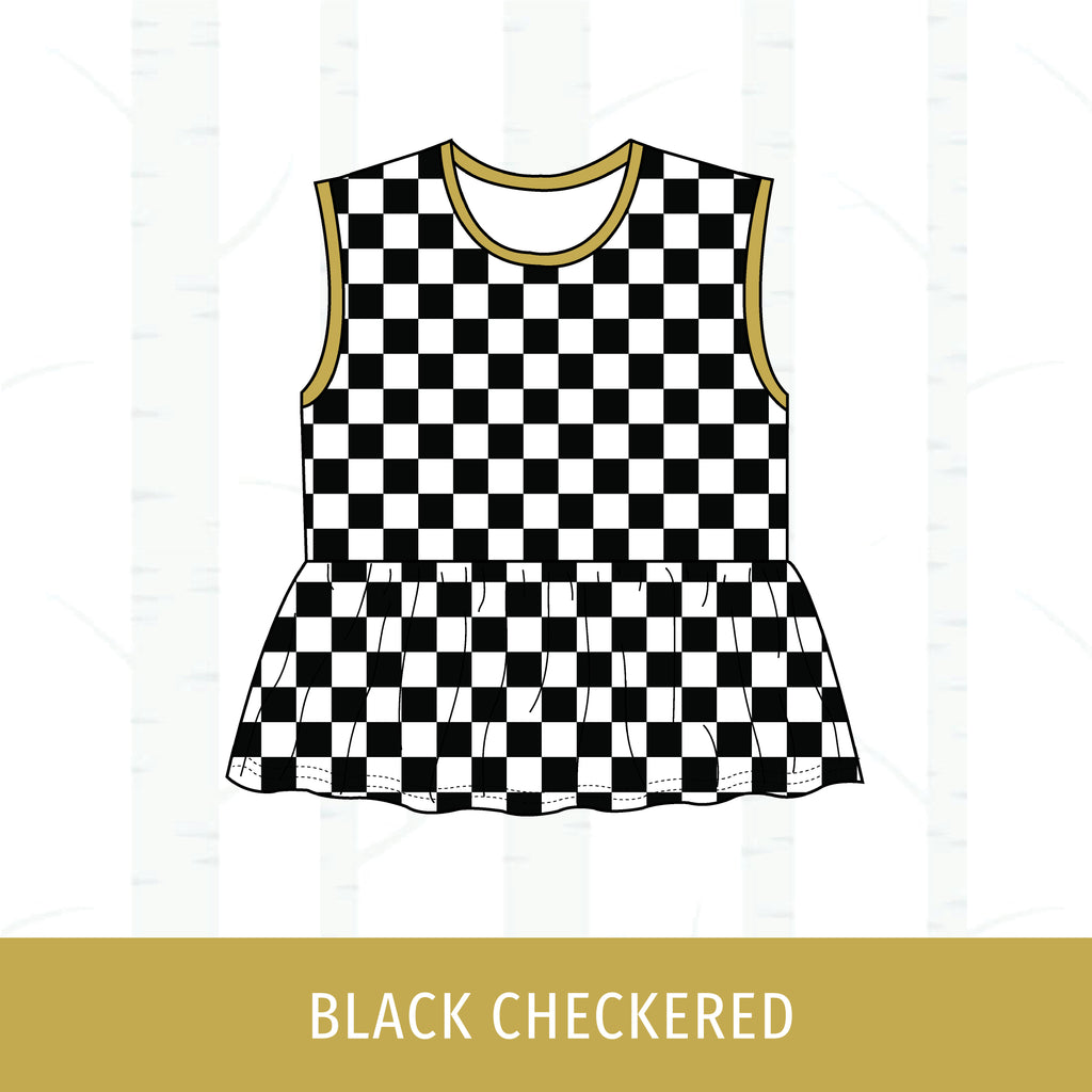 Central Panthers Peplum Tank