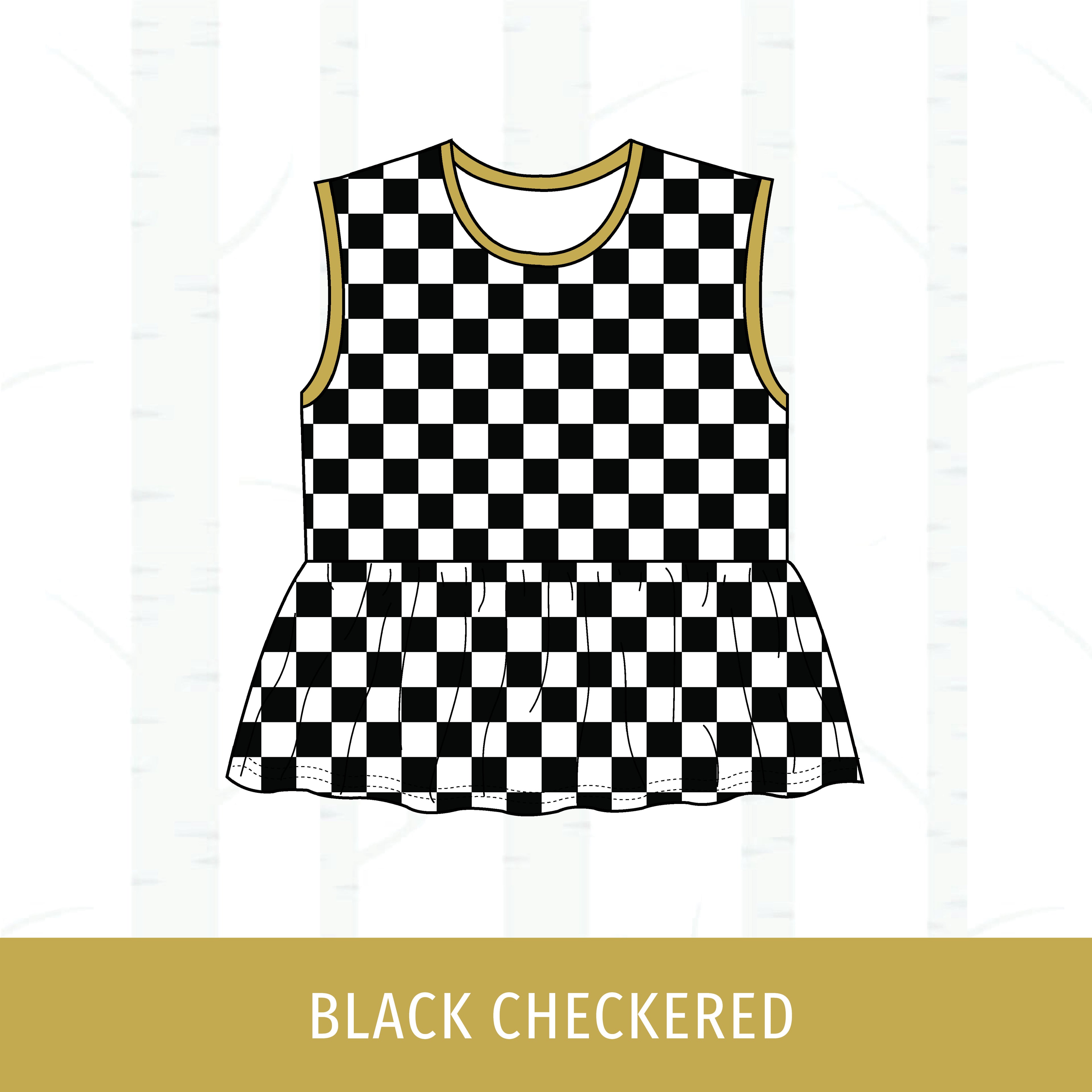 Central Panthers Peplum Tank