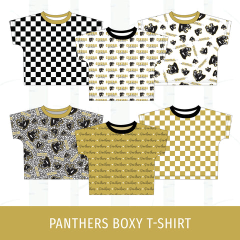 Central Panthers Boxy T-Shirt
