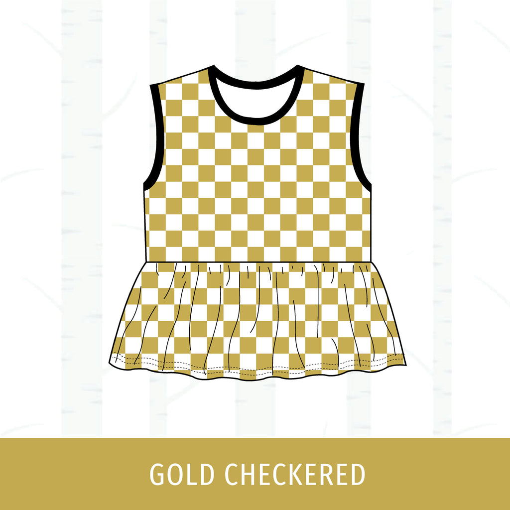 Central Panthers Peplum Tank