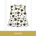 Central Panthers Peplum Tank