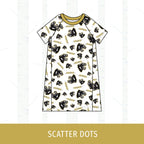 Central Panthers Short Sleeve Raglan Dress