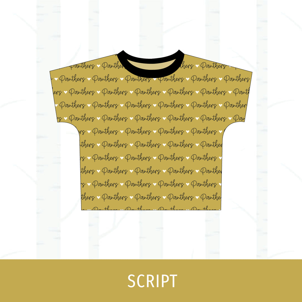 Central Panthers Boxy T-Shirt