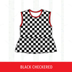 Denman Falcons Peplum Tank
