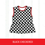 Denman Falcons Peplum Tank