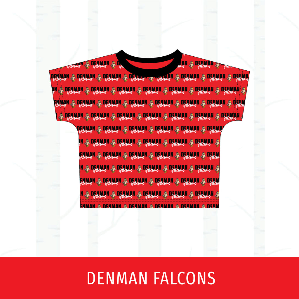 Denman Falcons Boxy T-Shirt