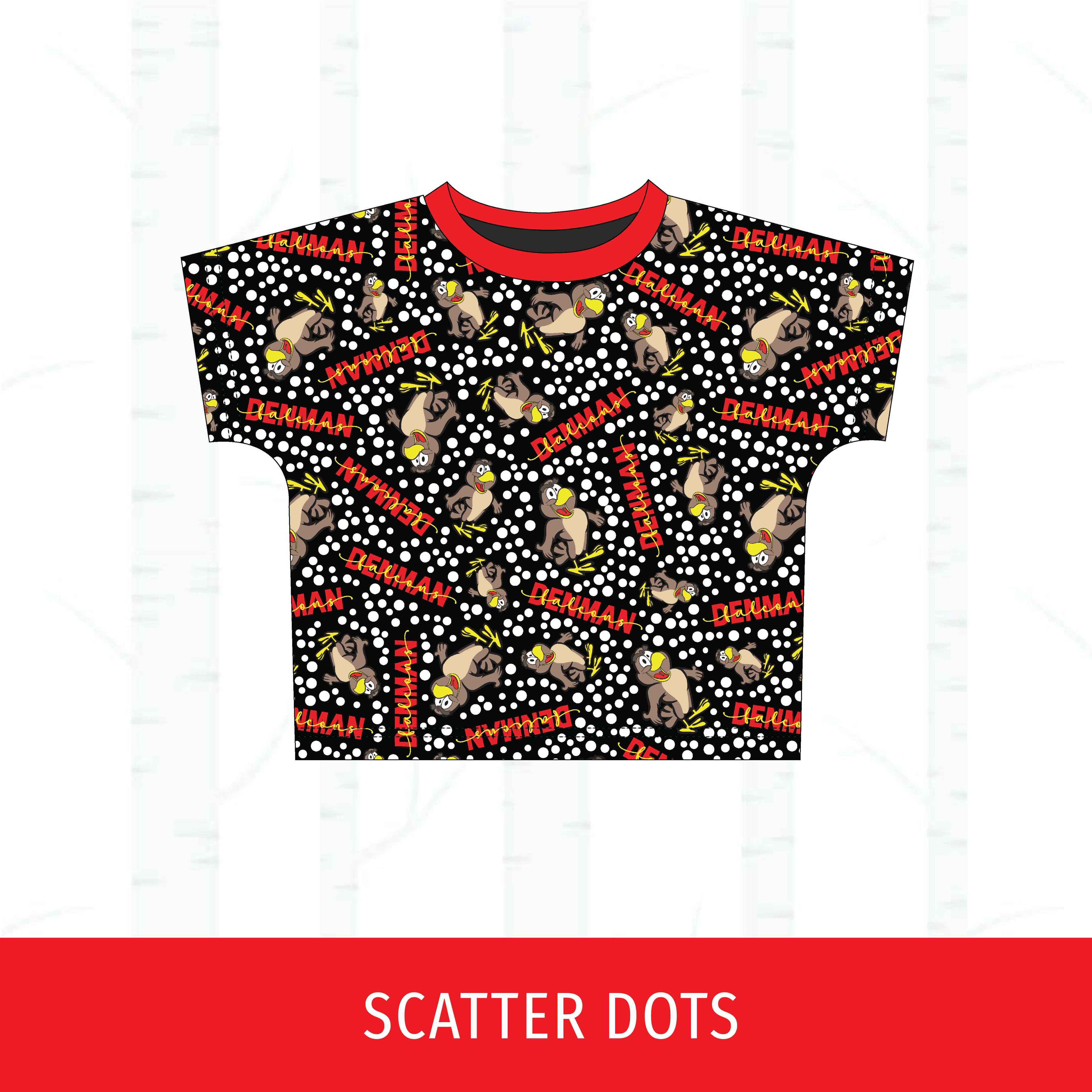 Denman Falcons Boxy T-Shirt