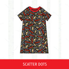 Denman Falcons Short Sleeve Raglan Dress
