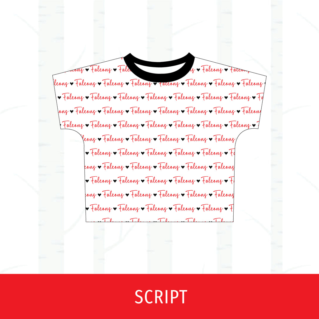 Denman Falcons Boxy T-Shirt
