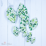 Green Cheetah Bow