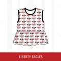 Liberty Eagles Peplum Tank