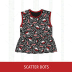Liberty Eagles Peplum Tank