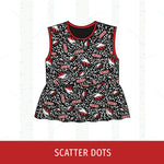 Liberty Eagles Peplum Tank