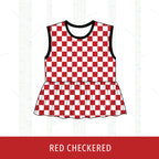 Liberty Eagles Peplum Tank