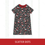 Liberty Eagles Short Sleeve Raglan Dress