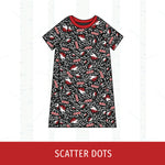 Liberty Eagles Short Sleeve Raglan Dress