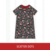 Liberty Eagles Short Sleeve Raglan Dress