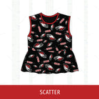 Liberty Eagles Peplum Tank