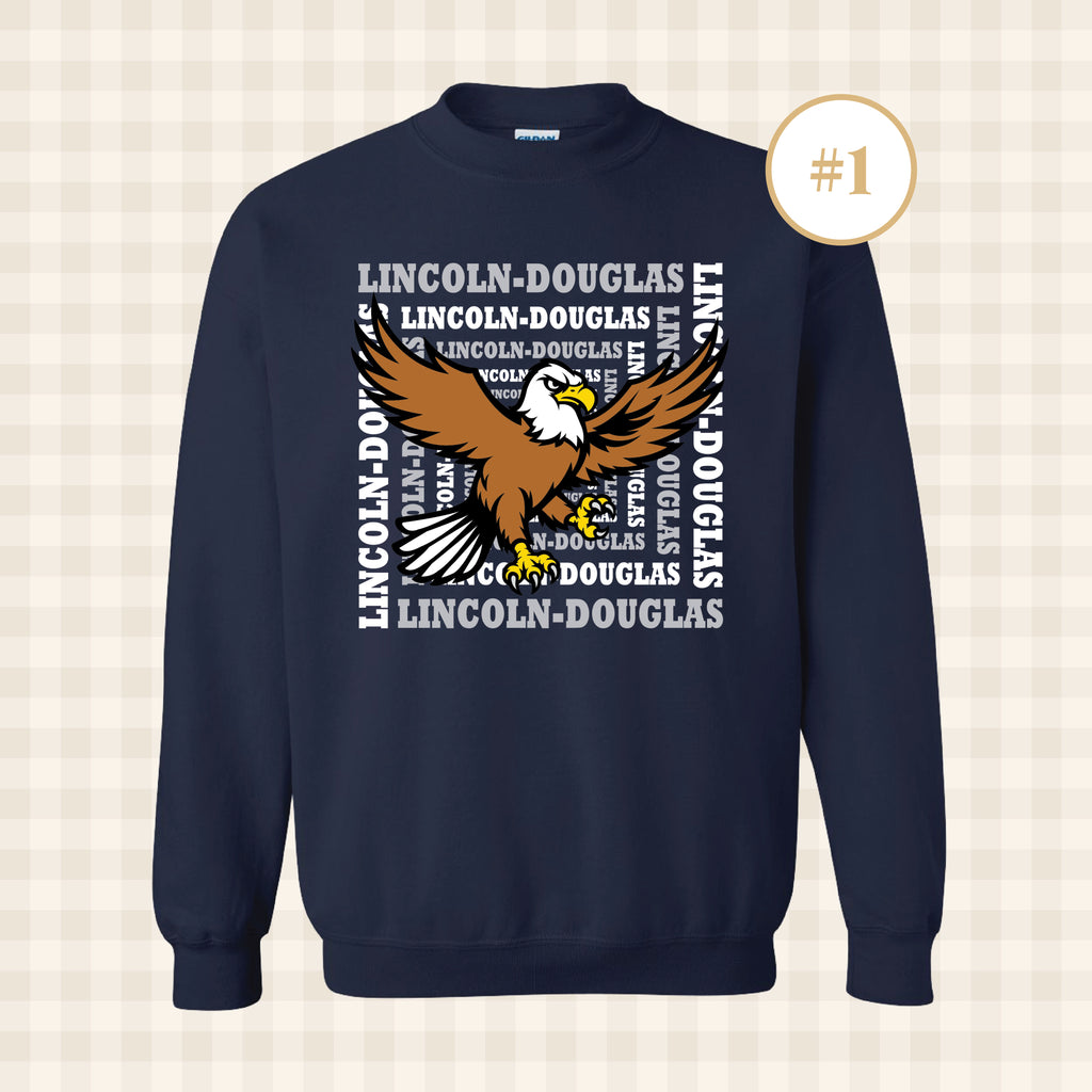 Lincoln-Douglas Crewneck Sweatshirt