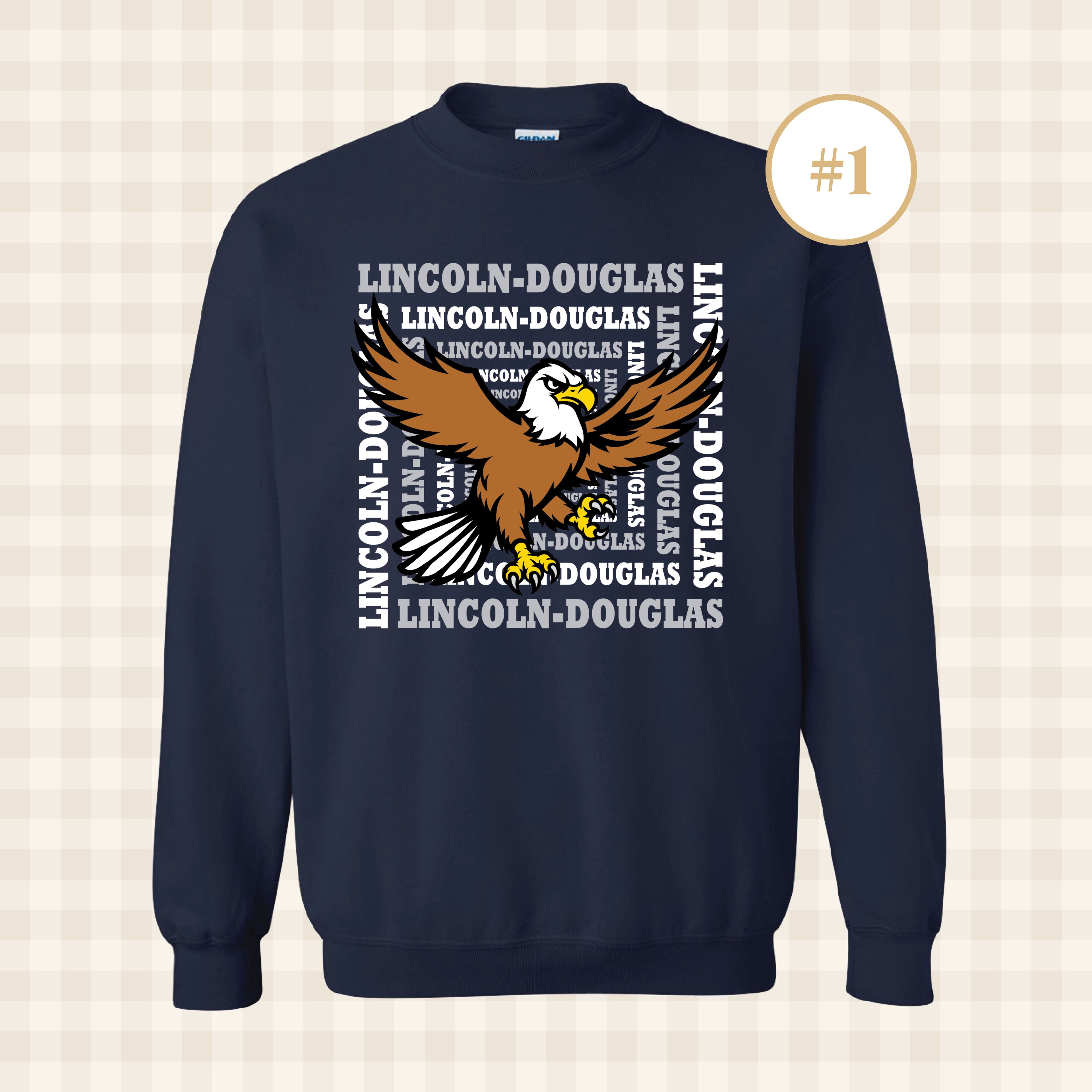 Lincoln-Douglas Crewneck Sweatshirt