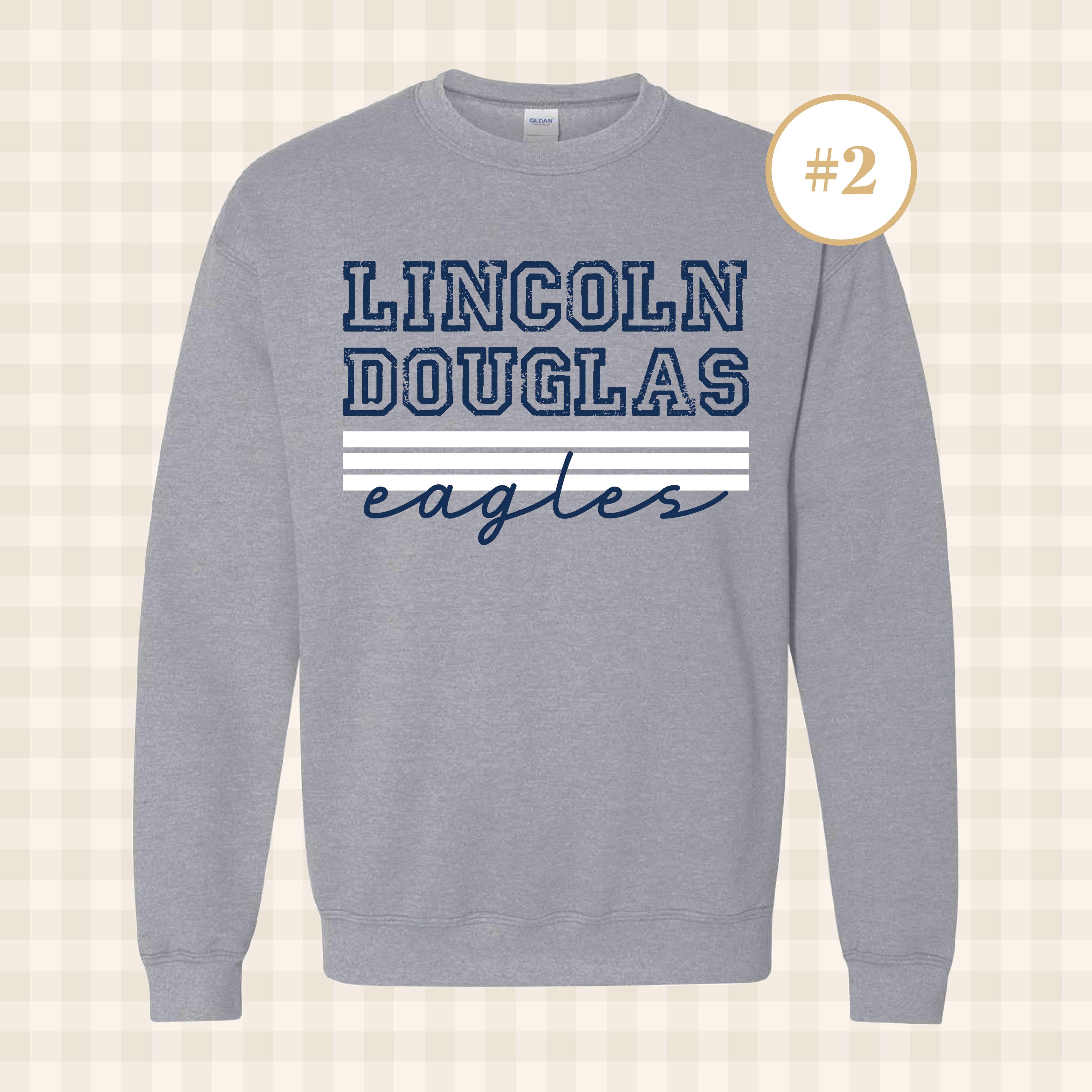 Lincoln-Douglas Crewneck Sweatshirt