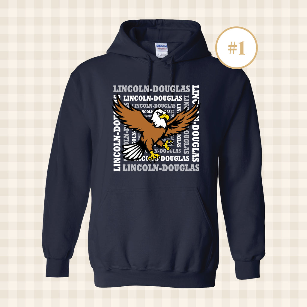Lincoln-Douglas Hooded Sweatshirt