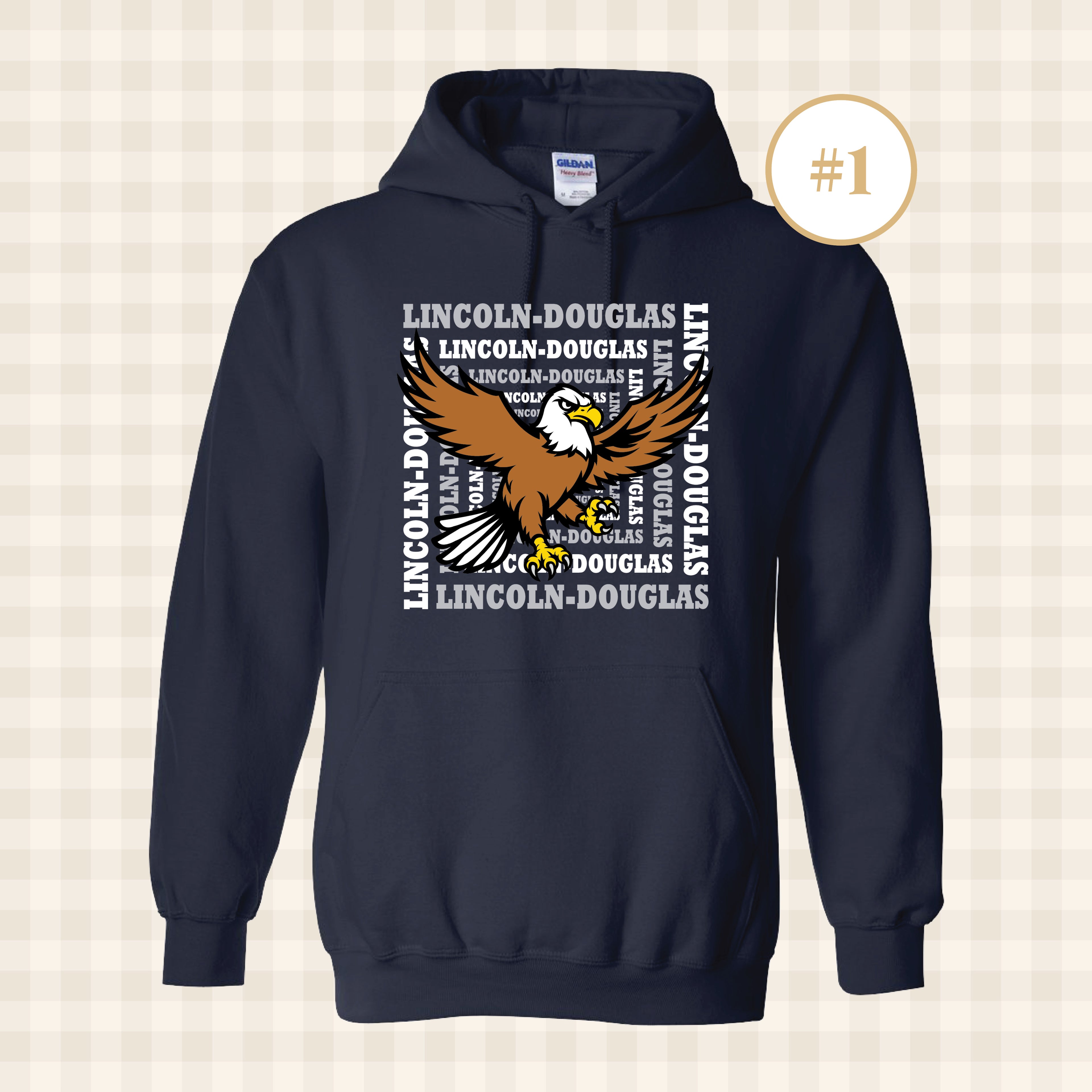 Lincoln-Douglas Hooded Sweatshirt