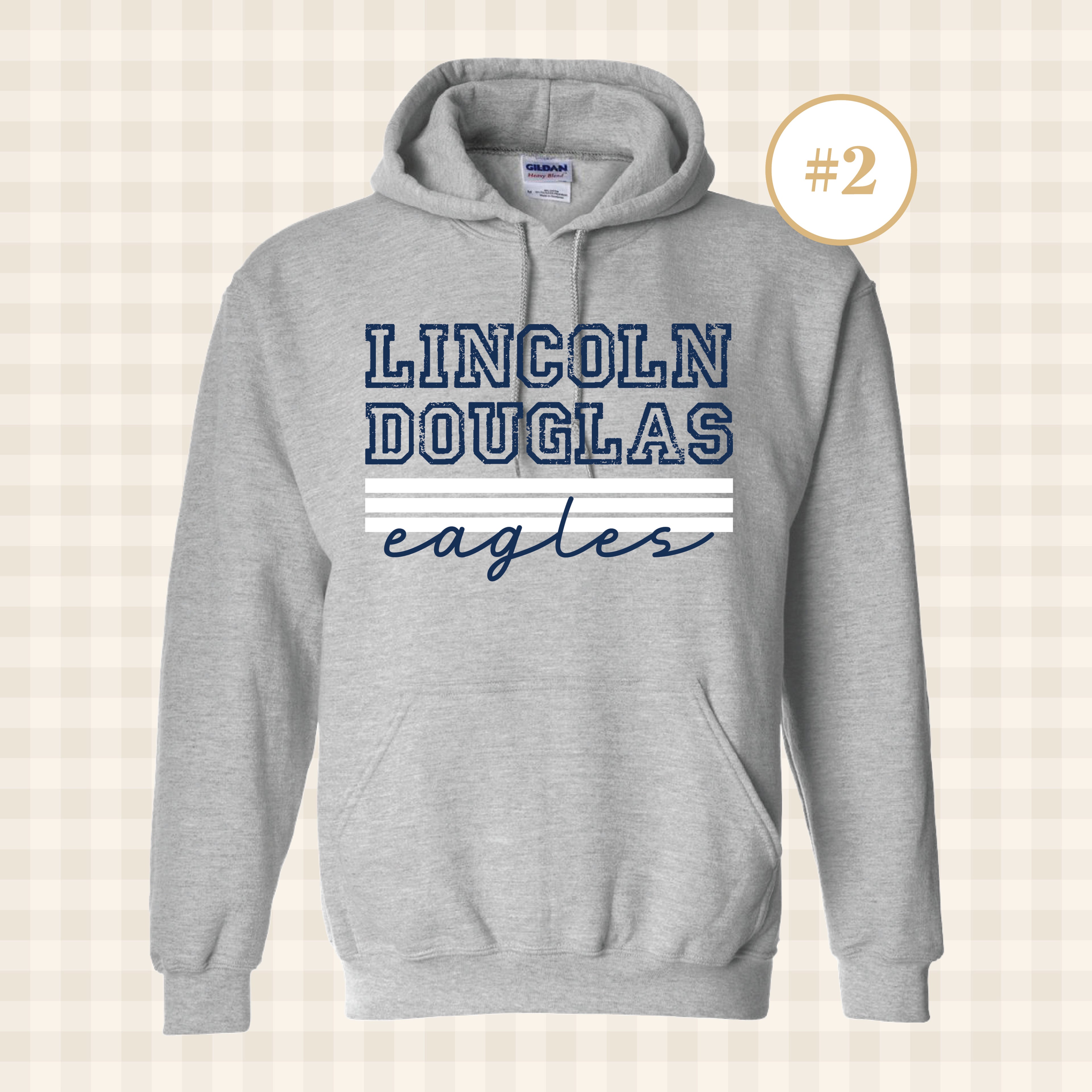 Lincoln-Douglas Hooded Sweatshirt