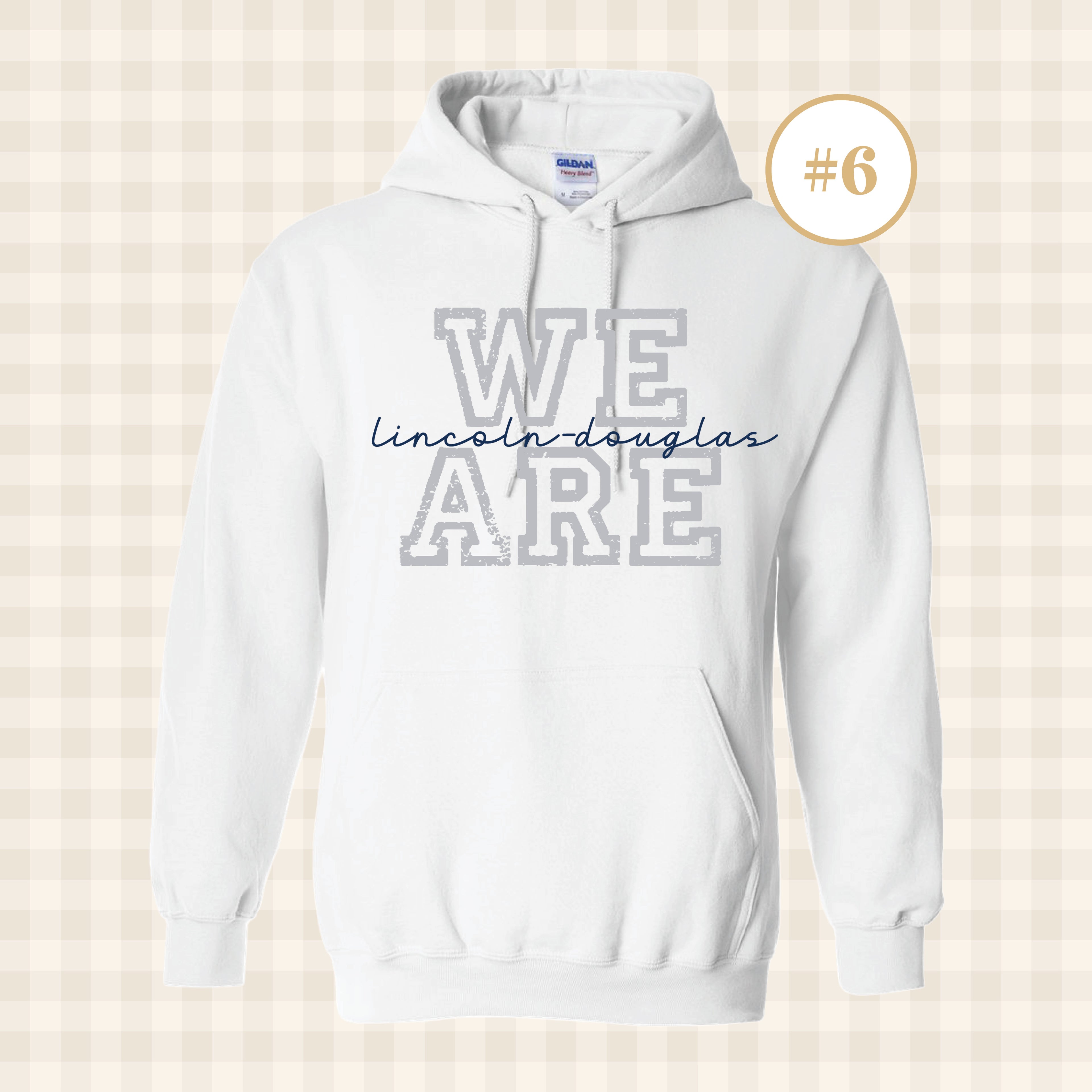 Lincoln-Douglas Hooded Sweatshirt