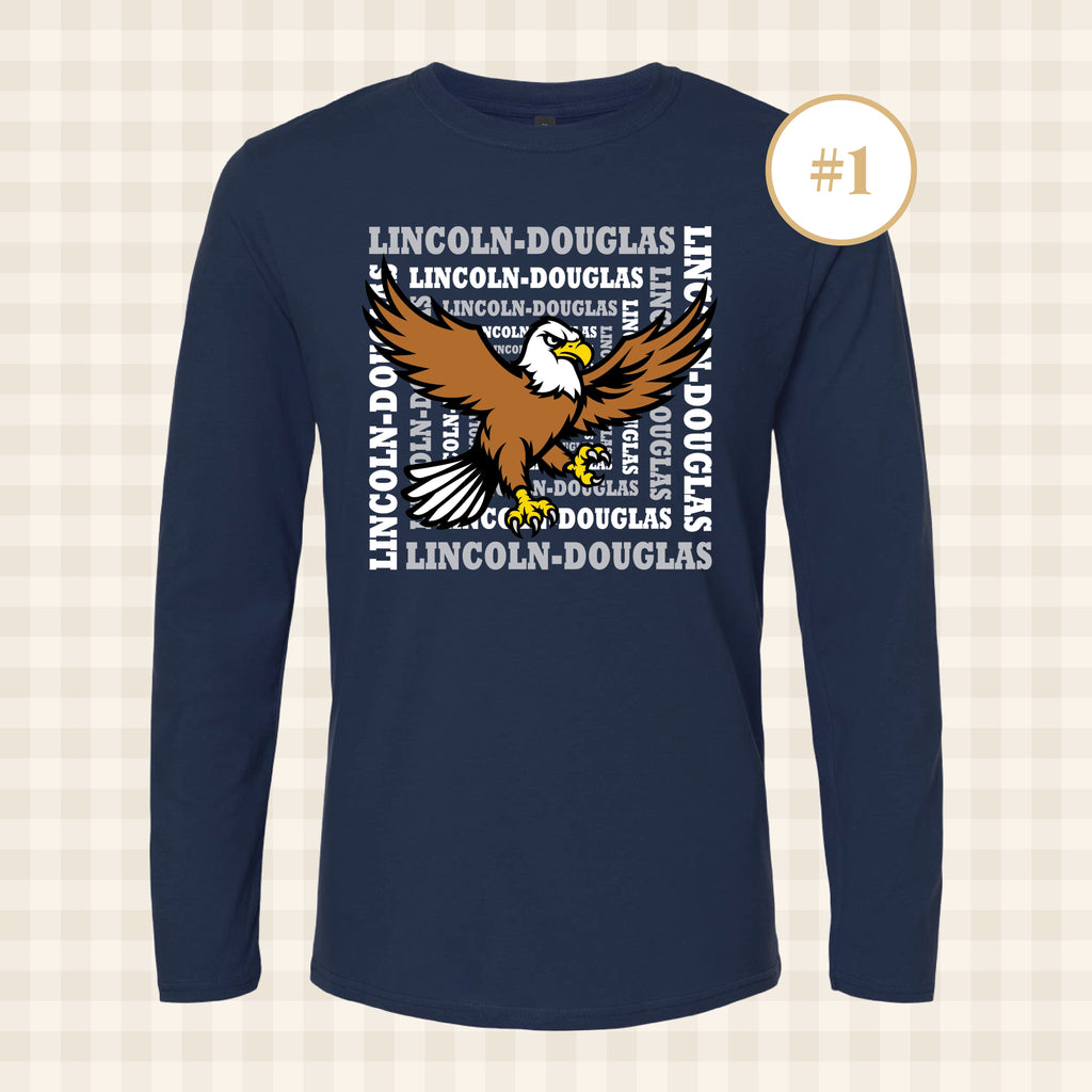 Lincoln-Douglas Long Sleeve T-Shirt