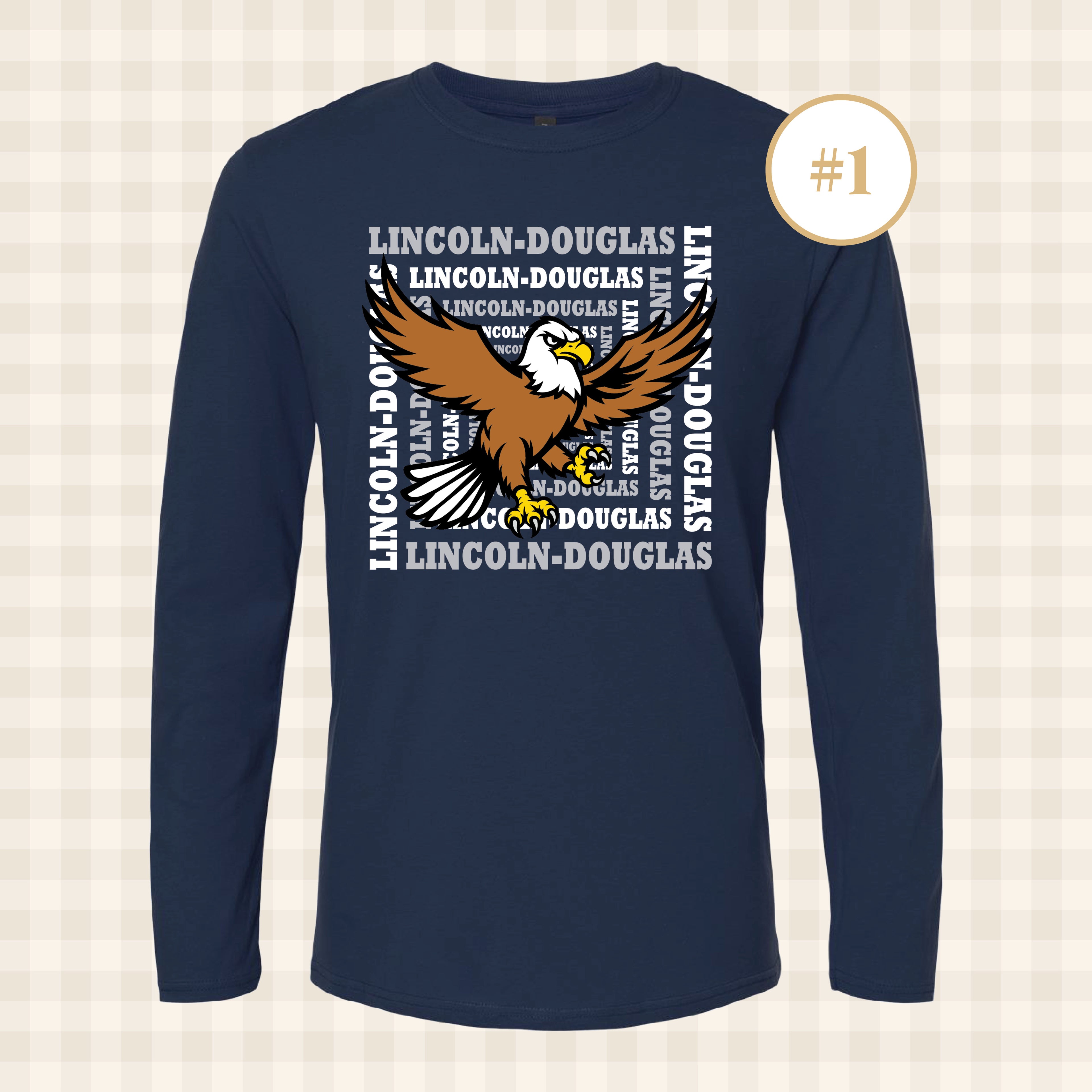 Lincoln-Douglas Long Sleeve T-Shirt