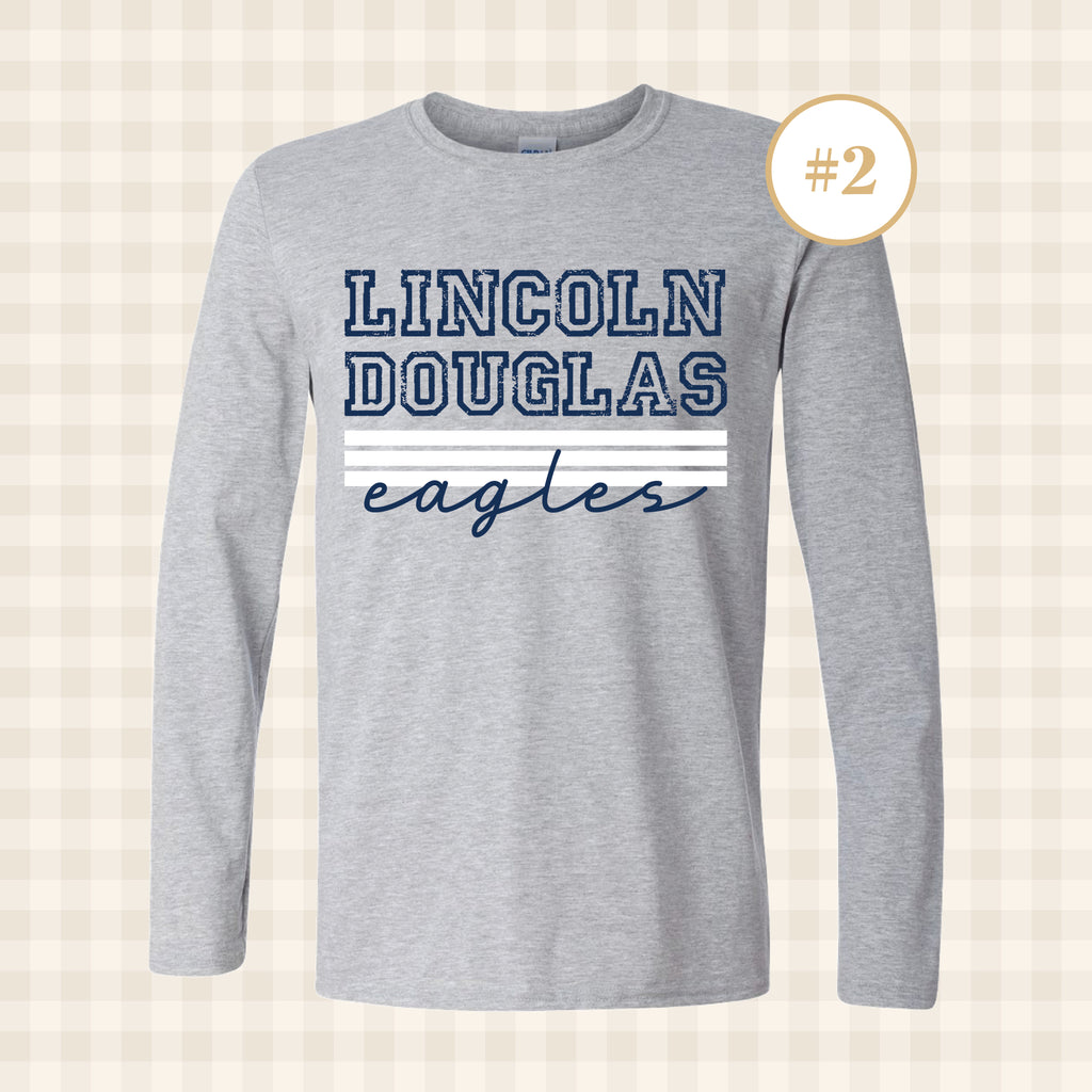 Lincoln-Douglas Long Sleeve T-Shirt