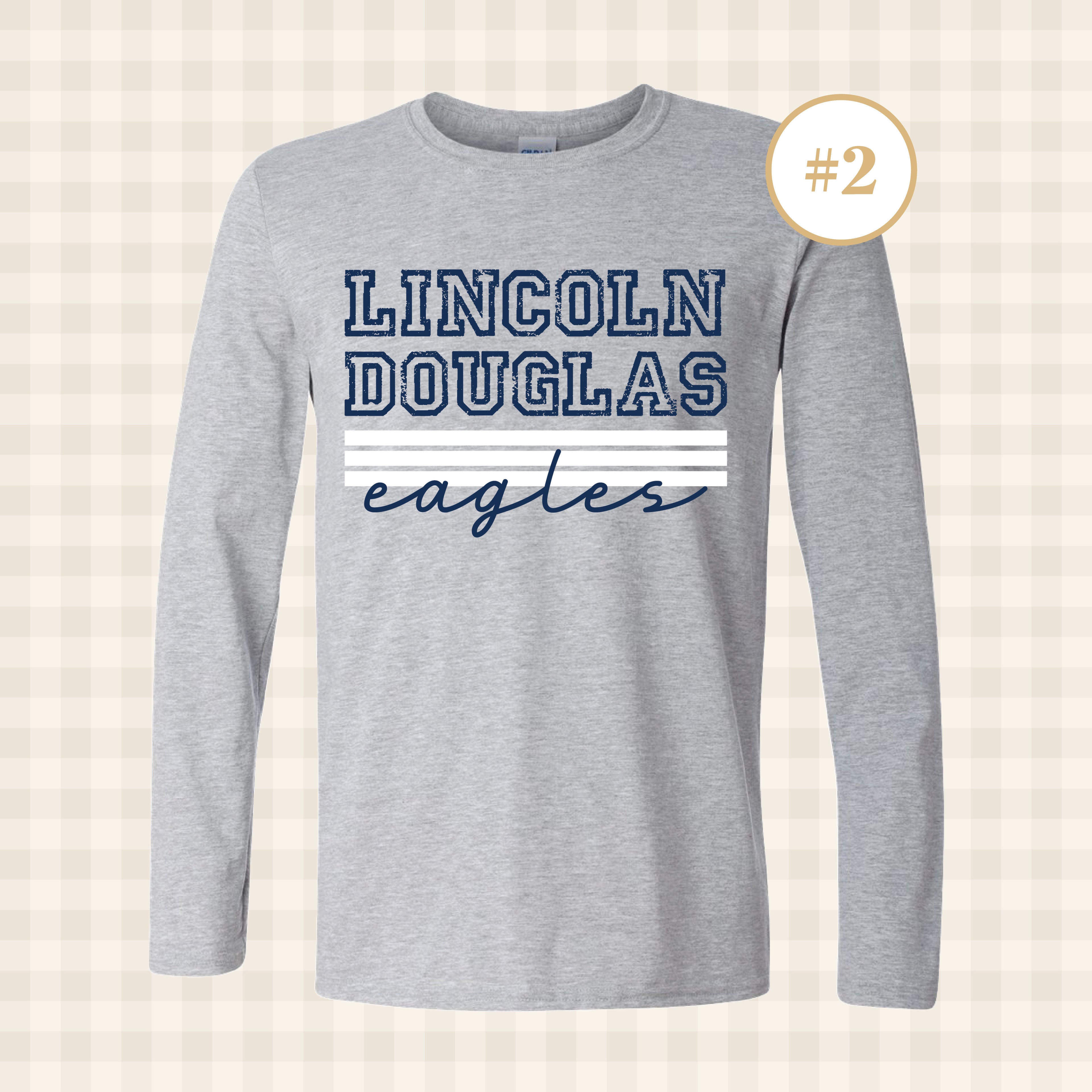 Lincoln-Douglas Long Sleeve T-Shirt